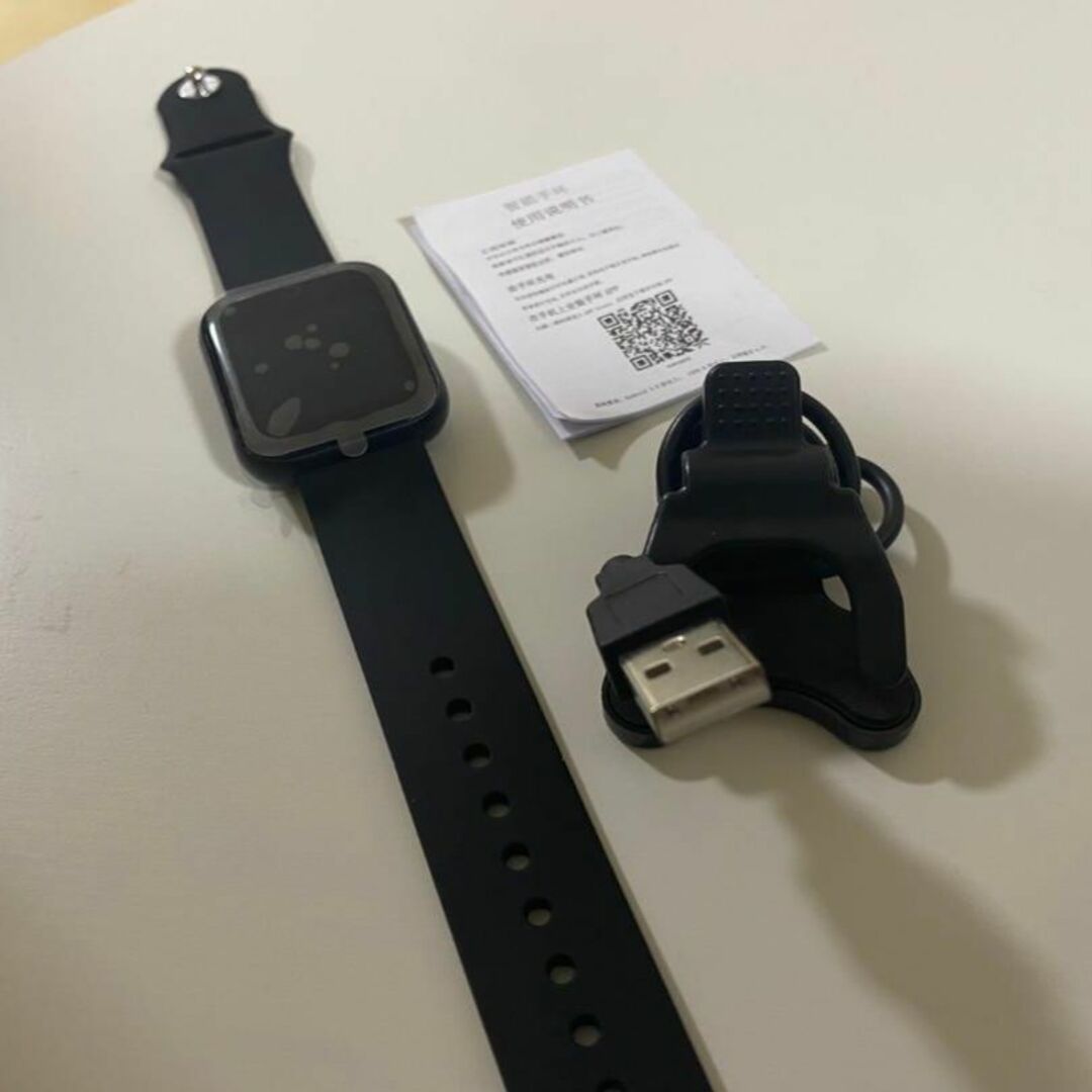 在庫あり/即出荷可】 デジタル腕時計 人気 新発売 スマートウォッチ 黒 Bluetooth 話題
