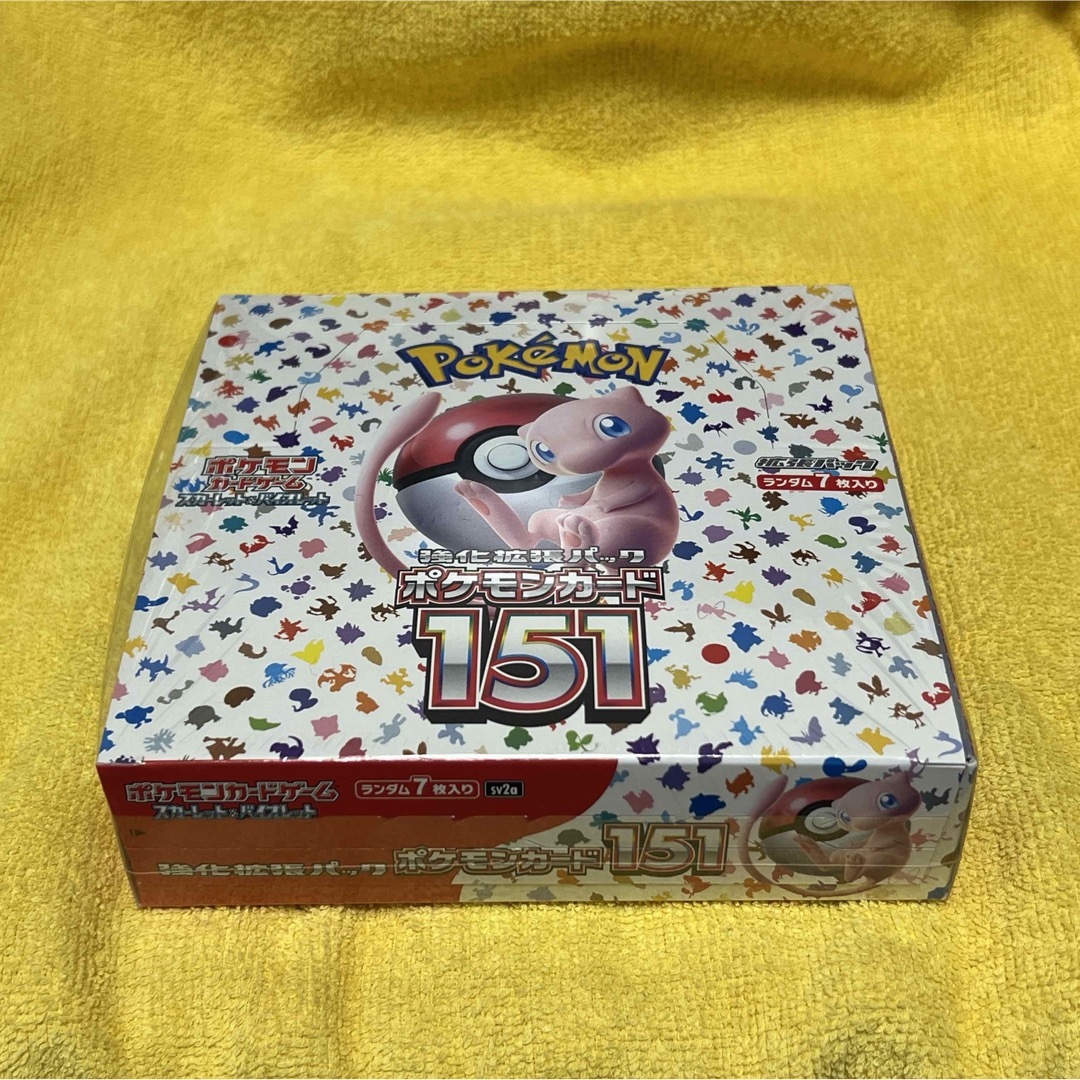 ポケモンカード151（新品未開封シュリンク付き）の通販 by じん's shop 