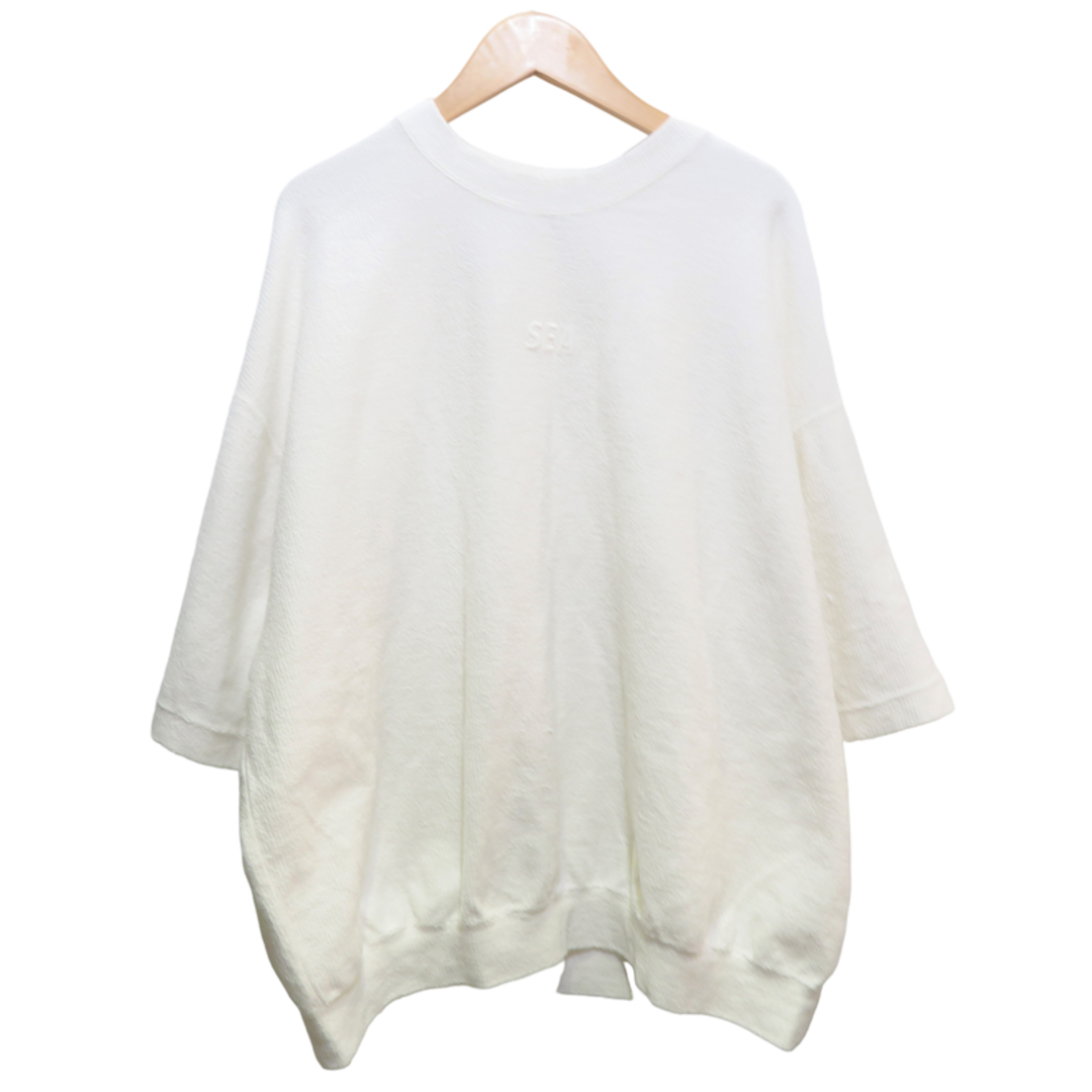 衝撃特価 WIND AND SEA PILE S/S TEE WHITE - トップス