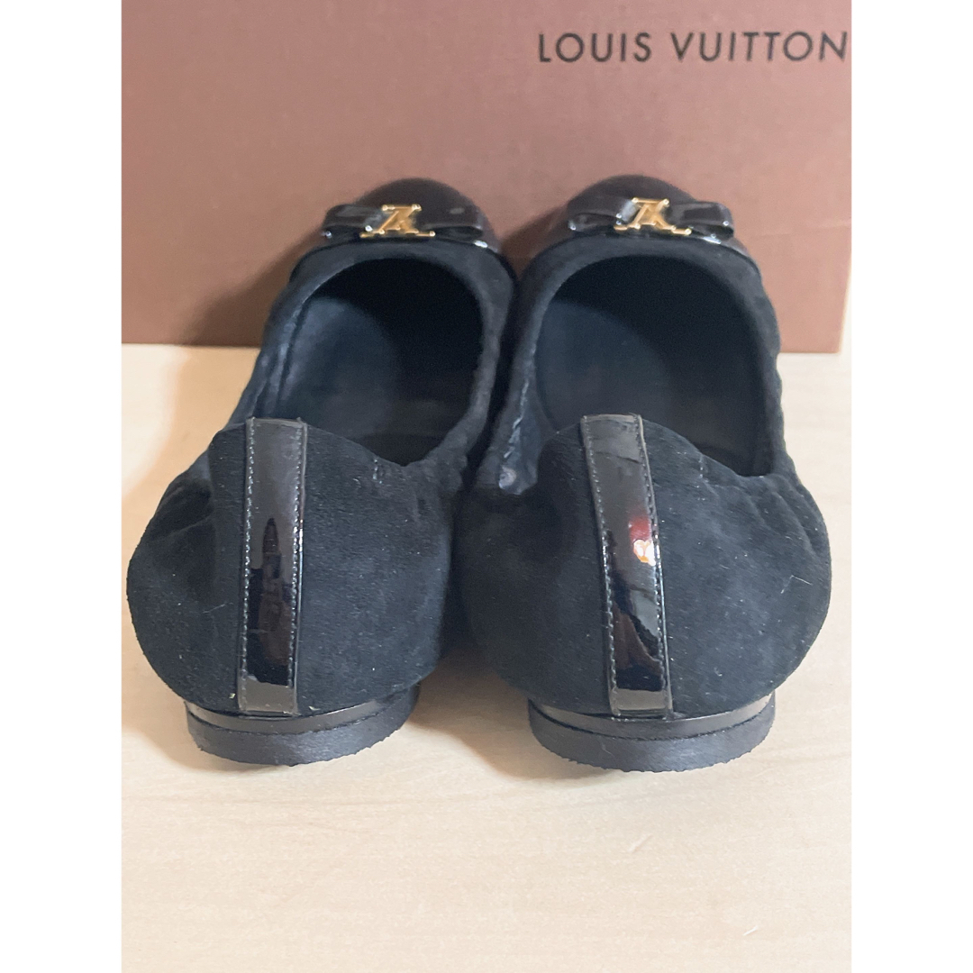 LOUIS VUITTON(ルイヴィトン)のルイヴィトン Louis VUITTON バレエシューズ フラットシューズ レディースの靴/シューズ(バレエシューズ)の商品写真