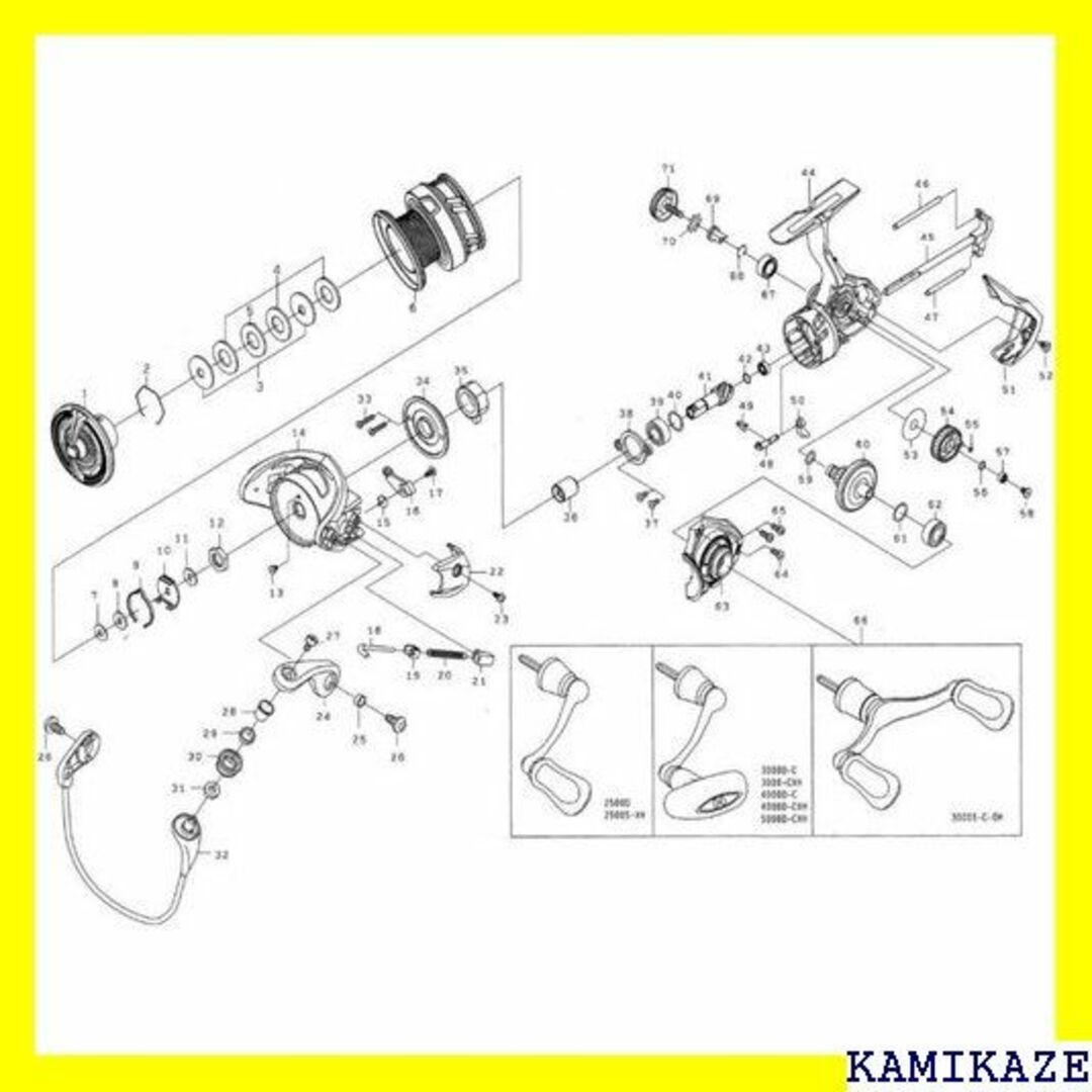 ☆ ダイワ DAIWA 純正パーツ 18 レガリス LT4 28C67 2658 1