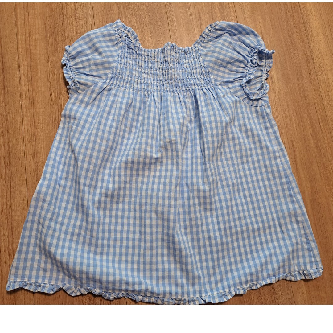 motherways(マザウェイズ)のギンガムチェック　シャツ　150 キッズ/ベビー/マタニティのキッズ服女の子用(90cm~)(ブラウス)の商品写真