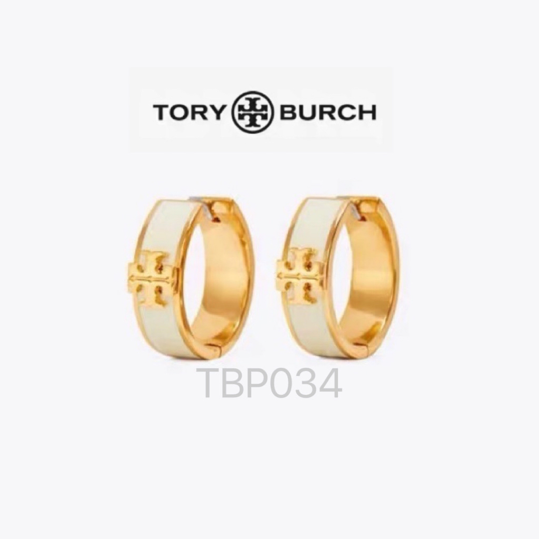 Tory Burch(トリーバーチ)のTBP034H2トリーバーチ Tory Burch   フープ　ピアス レディースのアクセサリー(ピアス)の商品写真