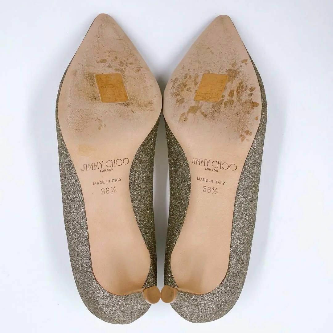 JIMMY CHOO(ジミーチュウ)の【正規品・美品】 JIMMY CHOO ジミーチュウ  パンプス　保存箱有り！　 レディースの靴/シューズ(ハイヒール/パンプス)の商品写真