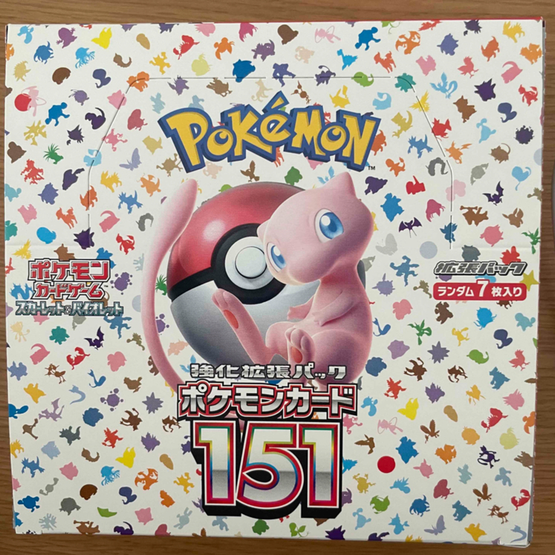 ポケモンカード151 1BOX シュリンクなし【新品】