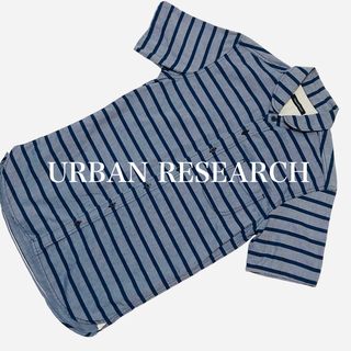 アーバンリサーチ(URBAN RESEARCH)の【日本製】URBAN RESEARCH ストラップ　コットンシャツ　半袖(シャツ)