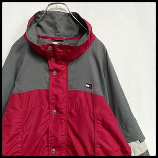 トミーヒルフィガー(TOMMY HILFIGER)のトミーヒルフィガー　90s　ビッグサイズ　旧タグ　ナイロンジャケット　XXL(ナイロンジャケット)