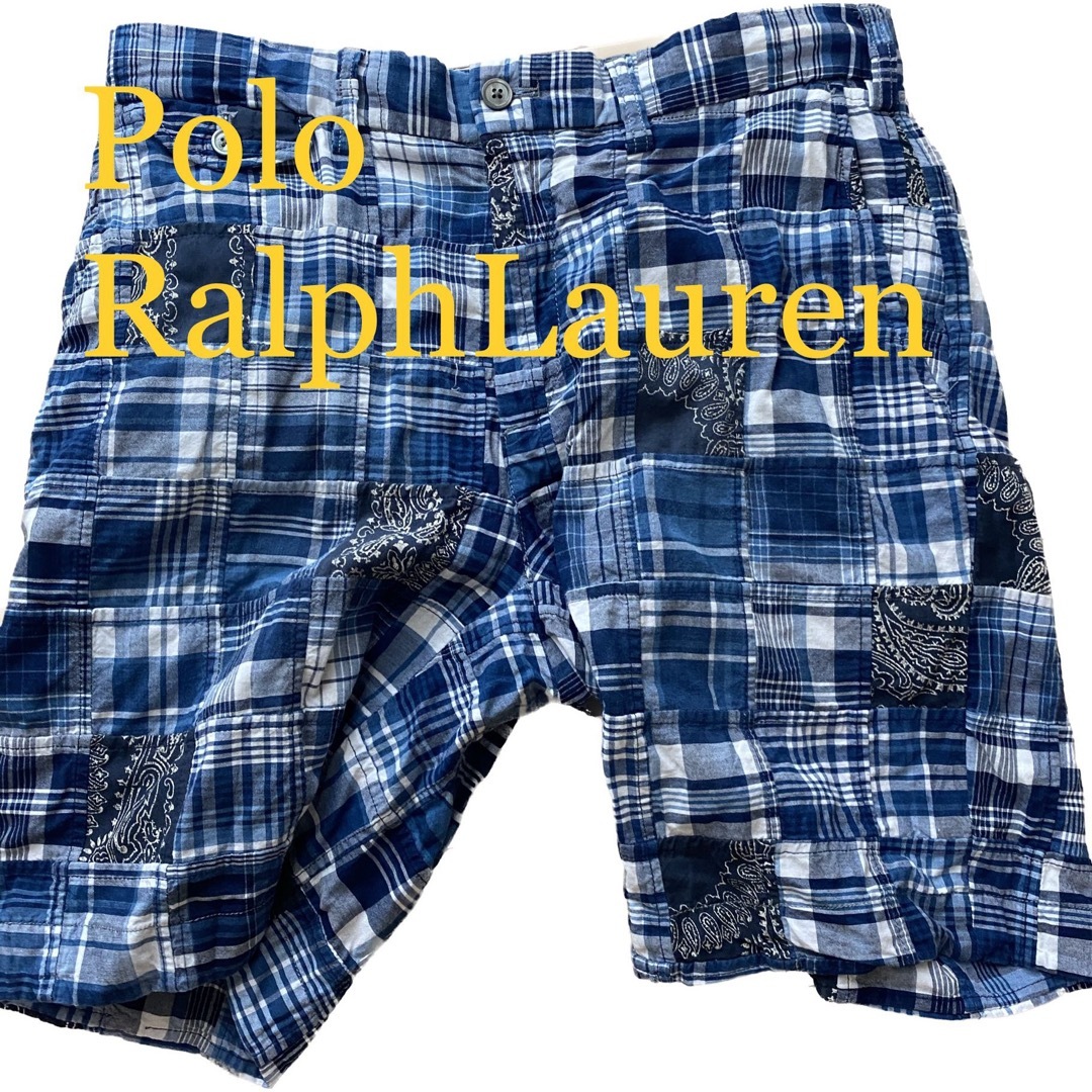 ラルフローレンクレイジーパターンパッチショートパンツ ラルフローレンクレイジーパターンパッチショートパンツ