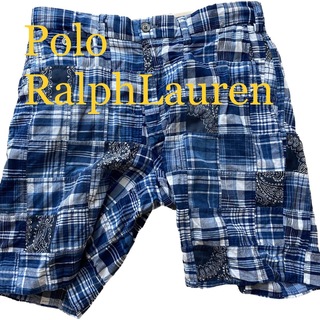 ポロラルフローレン(POLO RALPH LAUREN)のラルフローレンクレイジーパターンパッチショートパンツ(ショートパンツ)
