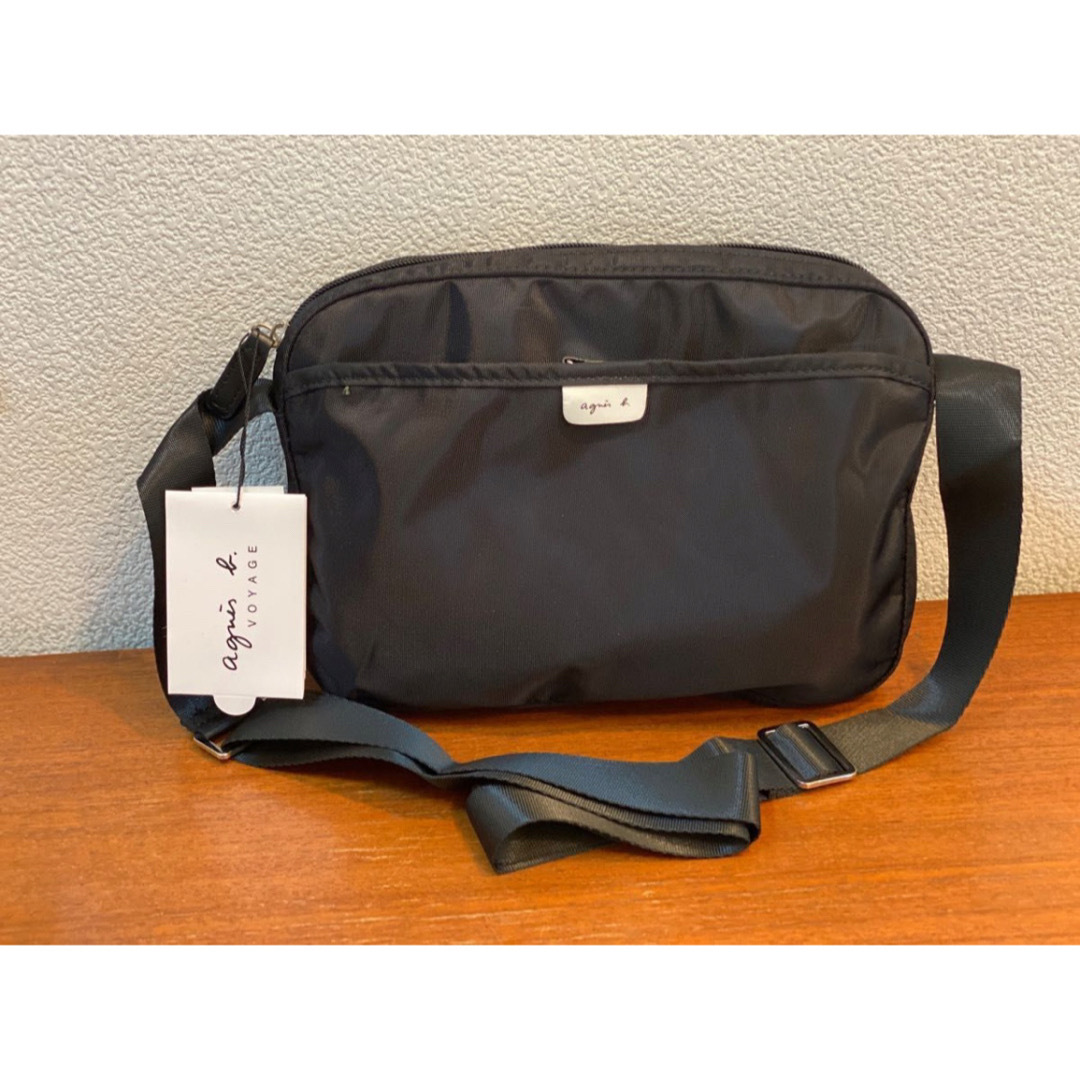 3500円指定　未検品　横型　ネイビー　 アニエスベー ショルダーバッグ メンズのバッグ(ショルダーバッグ)の商品写真