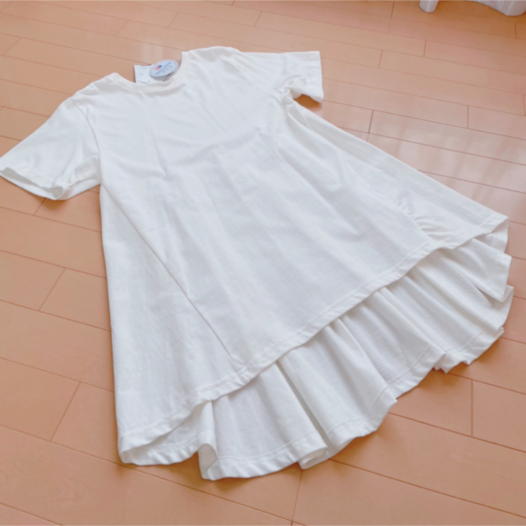 しまむら USAコットン チュニックTシャツの通販 by yuko しまむら コットンチュニック