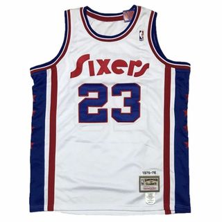 ミッチェルアンドネス(MITCHELL & NESS)のミッチェルアンドネス セブンティシクサーズ タンクトップ ホワイト 54/XXL(タンクトップ)