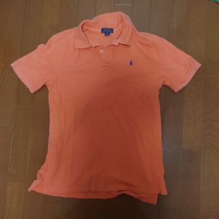 ポロラルフローレン(POLO RALPH LAUREN)のラルフローレン 半袖 ポロシャツ xl オレンジ メンズ ボーイズ(ポロシャツ)