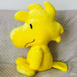 スヌーピー(SNOOPY)のPEANUTS ウッドストック ギガジャンボふわふわぬいぐるみ(キャラクターグッズ)