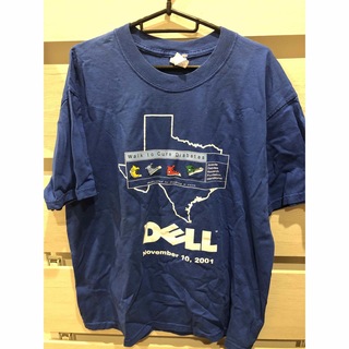 デル(DELL)の米国ビンテージtシャツ dell コンピュータ　デルコンピューター　サイズL(Tシャツ/カットソー(半袖/袖なし))
