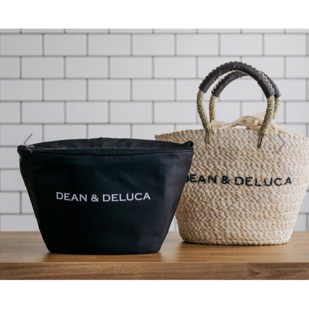 DEAN & DELUCA(ディーンアンドデルーカ)のDEAN＆DELUCA×BEAMS COUTURE　保冷カゴバッグ　大 レディースのバッグ(かごバッグ/ストローバッグ)の商品写真