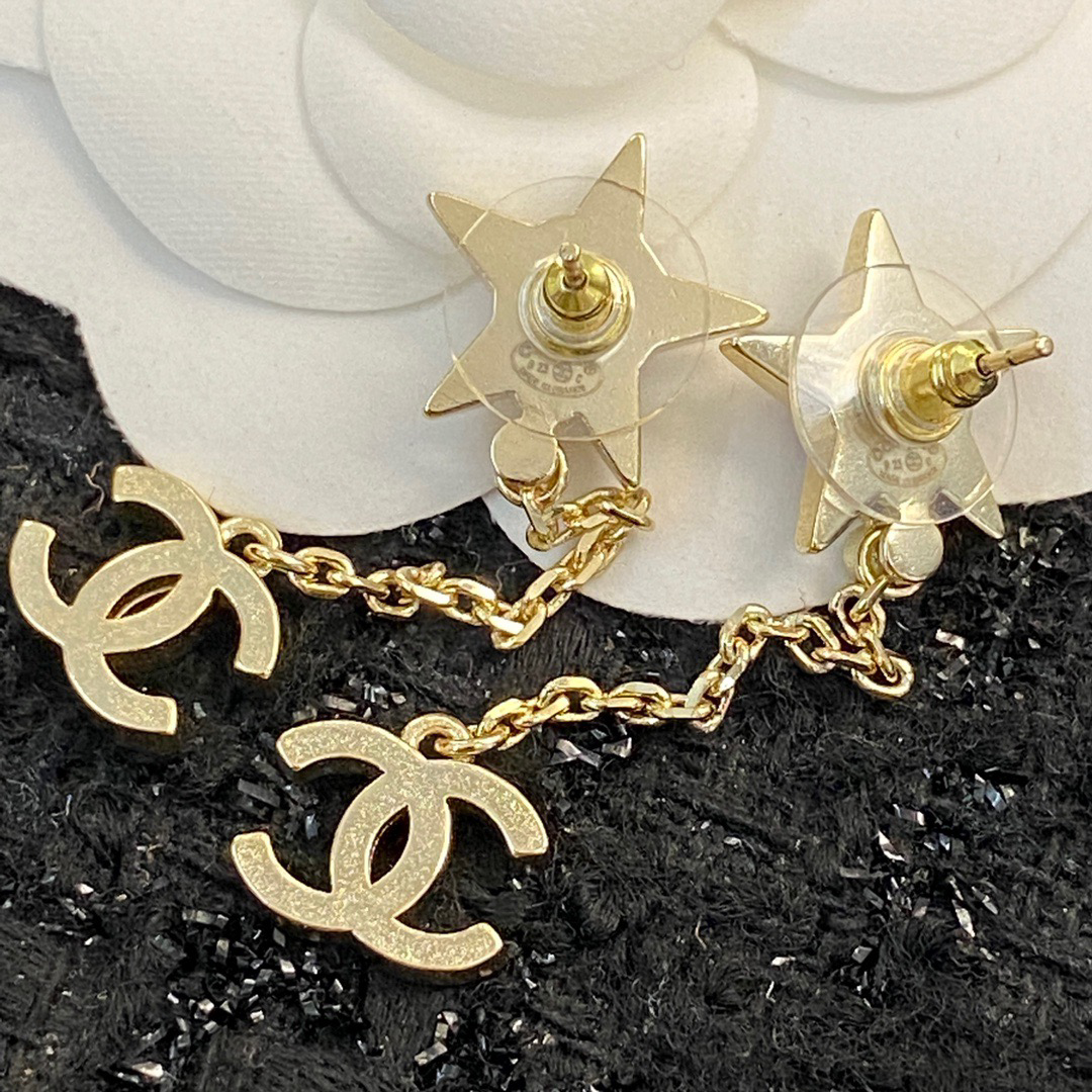 新作入荷!! CHANEL スターロング ピアス レディース | loriabiomedical.com