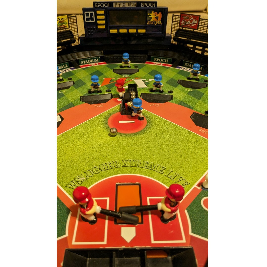 EPOCH(エポック)のエポック社 野球盤WX ダブルスラッガーエクストリームライブ エンタメ/ホビーのテーブルゲーム/ホビー(野球/サッカーゲーム)の商品写真