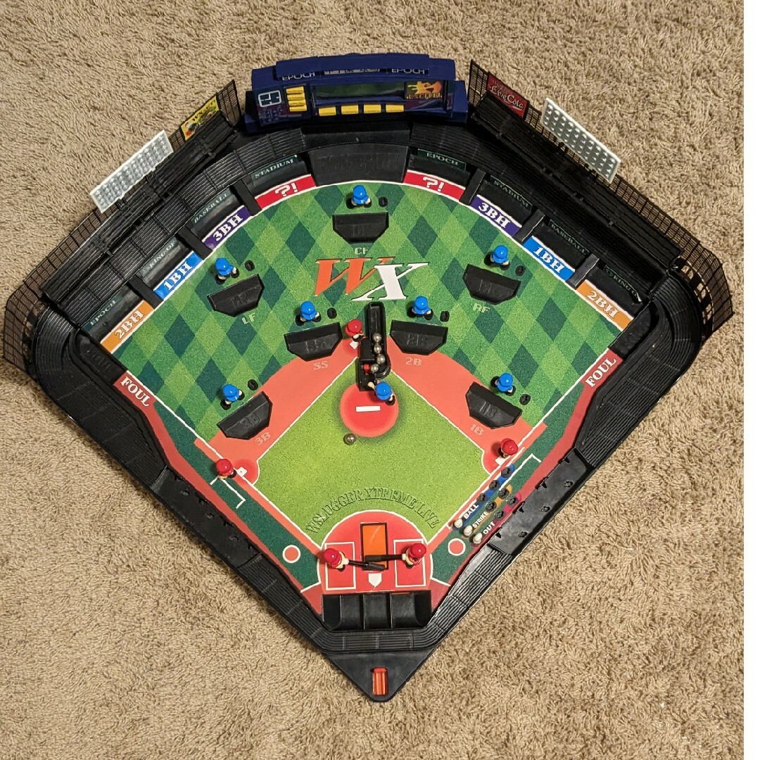 EPOCH(エポック)のエポック社 野球盤WX ダブルスラッガーエクストリームライブ エンタメ/ホビーのテーブルゲーム/ホビー(野球/サッカーゲーム)の商品写真