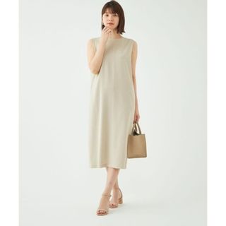 ユナイテッドアローズグリーンレーベルリラクシング(UNITED ARROWS green label relaxing)の新品！グリーンレーベルリラクシングタック ノースリーブ ワンピース(ひざ丈ワンピース)