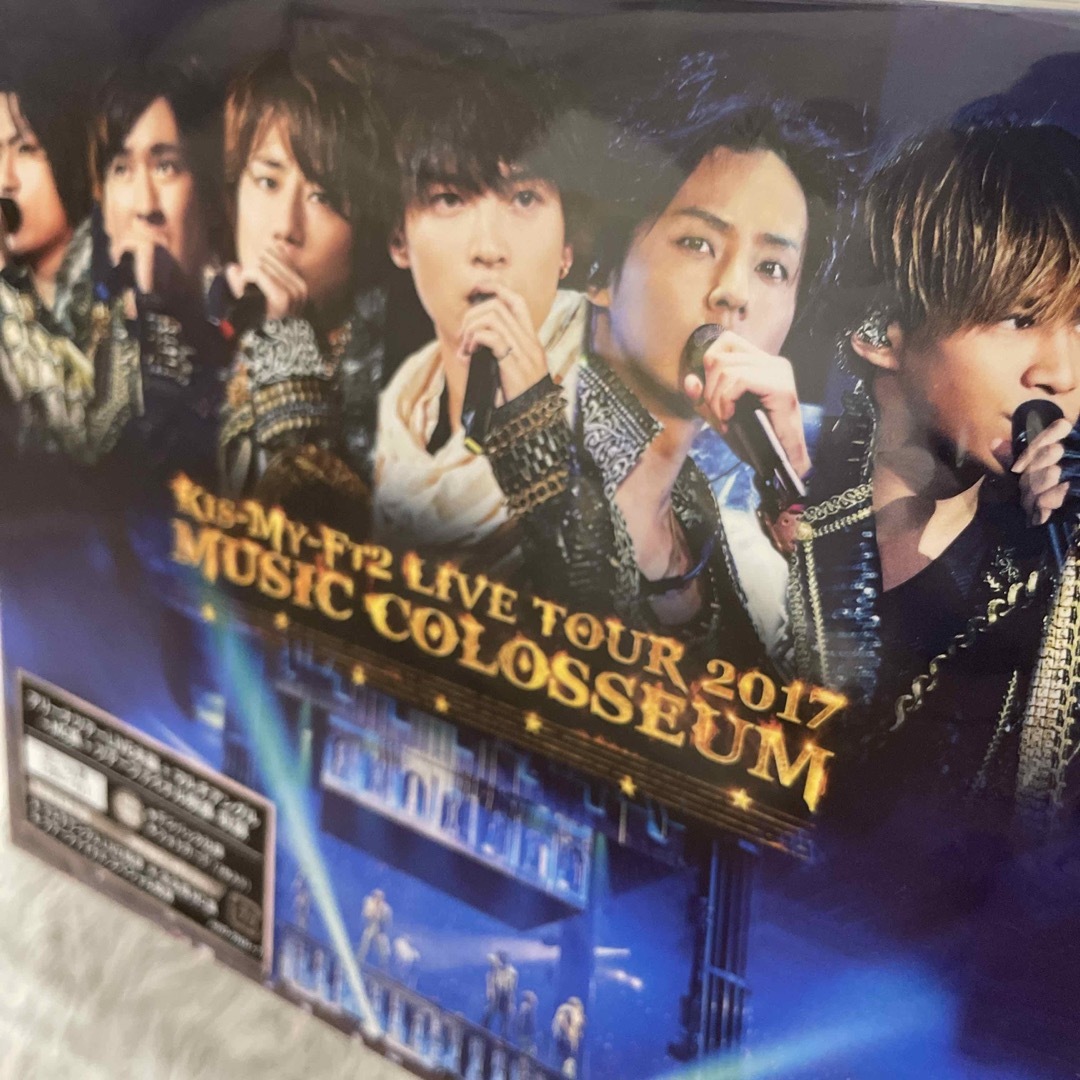 Kis-My-Ft2(キスマイフットツー)のLIVE　TOUR　2017　MUSIC　COLOSSEUM Blu-ray エンタメ/ホビーのDVD/ブルーレイ(ミュージック)の商品写真