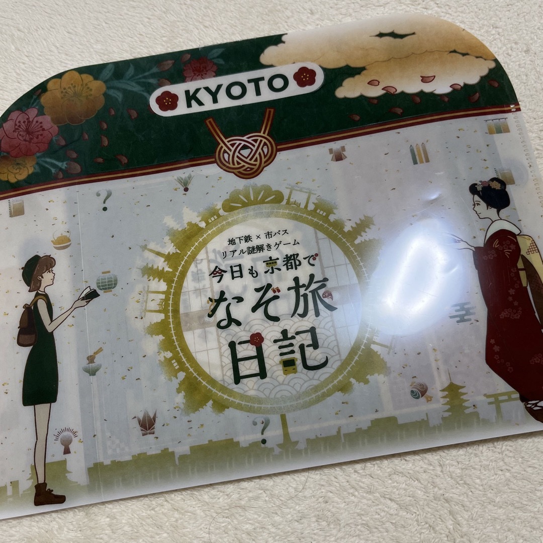 今日も京都でなぞ旅日記 (※1日乗車券無) エンタメ/ホビーのテーブルゲーム/ホビー(鉄道)の商品写真