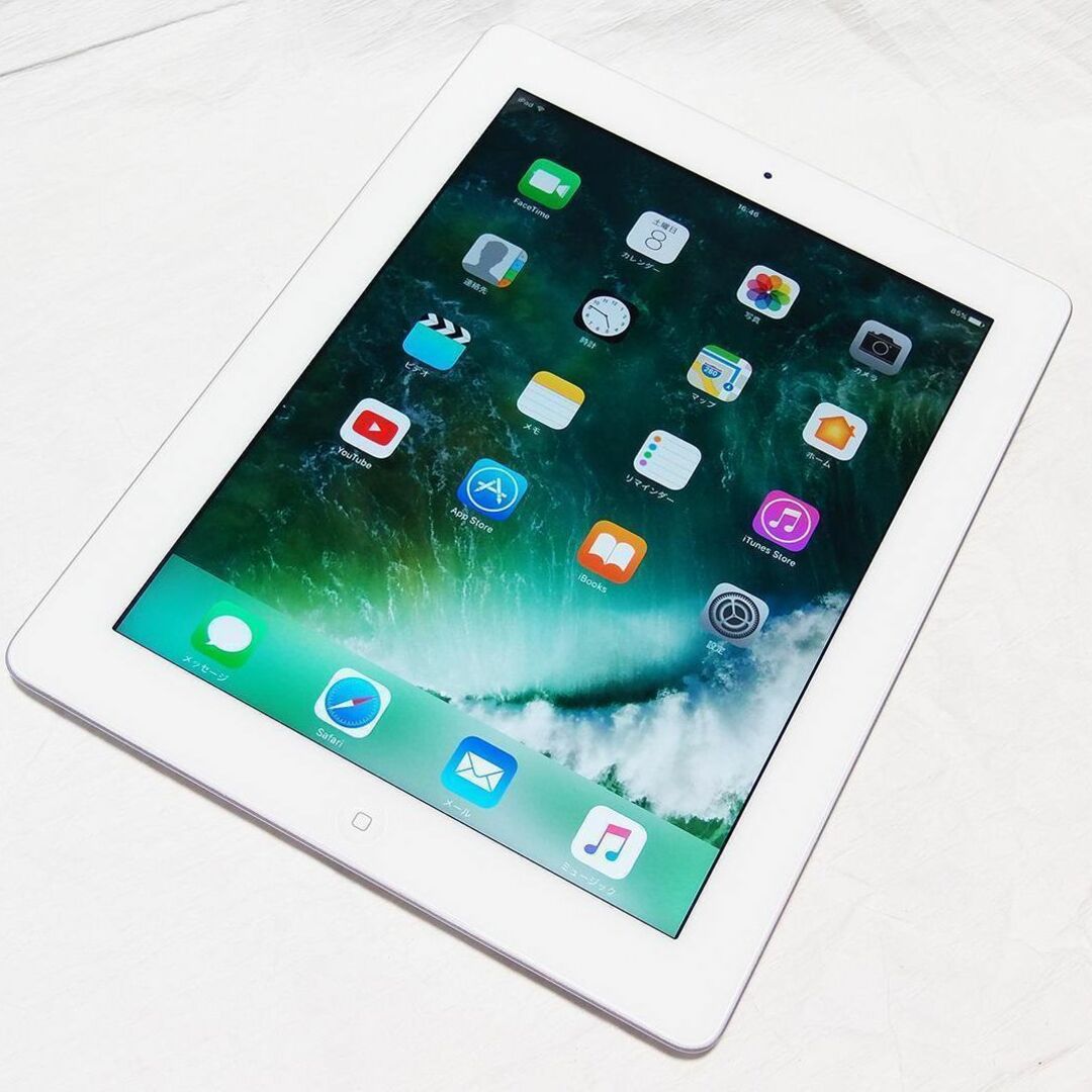iPad4(第4世代)32GB【超美品】バッテリ容量11,560 mAh! - タブレット