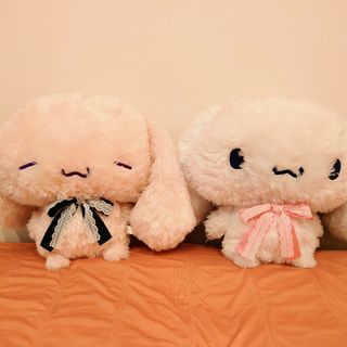 シナモロール くたっこBIGぬいぐるみWリボン レア ぬいぐるみ