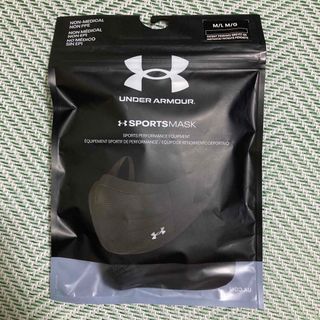 アンダーアーマー(UNDER ARMOUR)のM/L　ブラック　新品未使用　アンダーアーマー　スポーツマスク(トレーニング用品)