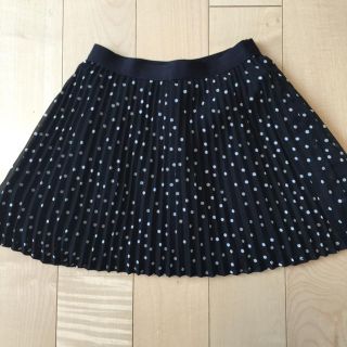 ギャップキッズ(GAP Kids)のGAP♡水玉プリーツスカート♡XS(スカート)