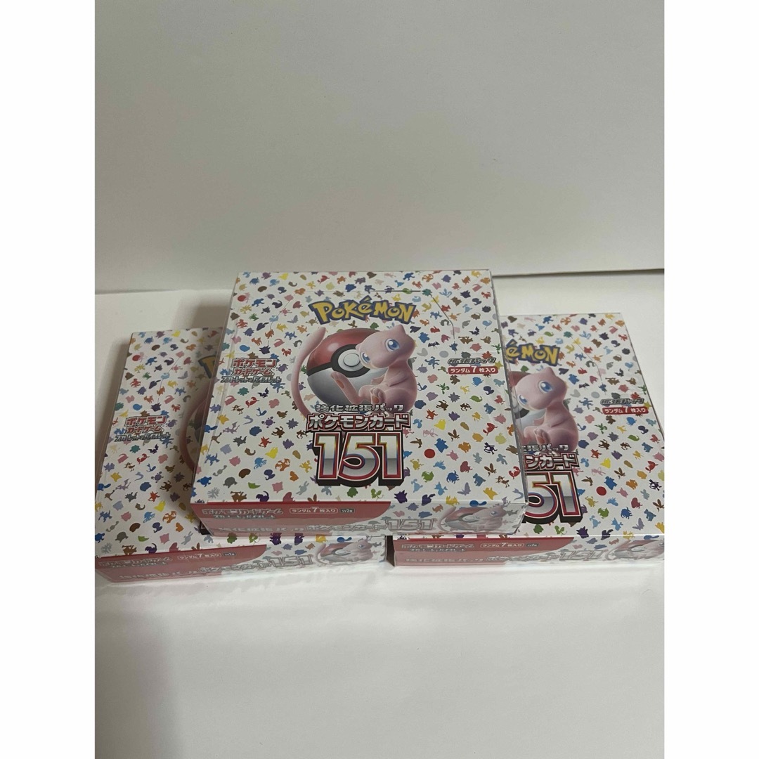 ポケモンカード151 シュリンク付き - Box/デッキ/パック