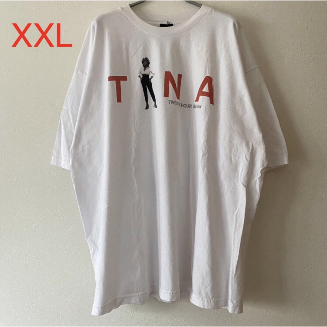 Tシャツ/カットソー(半袖/袖なし)ジェリーロレンゾ着用 Tina Turner Tee ティナターナー Tシャツ