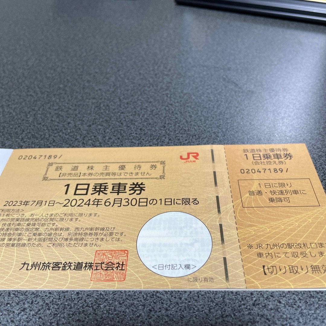 九州旅客鉄道株主優待 2