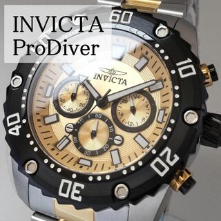 INVICTA - シルバー/ゴールド新品インビクタプロダイバーメンズ腕時計