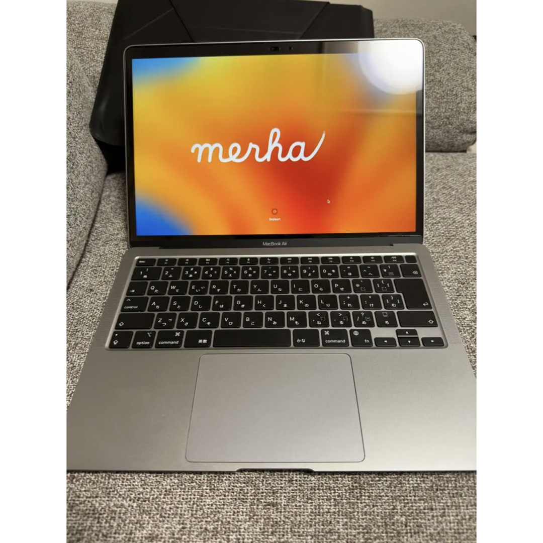 美品，ケース付属】MacBook air m1 8Gメモリ 512GB SSDの通販 by