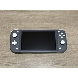 ニンテンドースイッチ(Nintendo Switch)のSwitch light グレー　中古　※箱無し(携帯用ゲーム機本体)