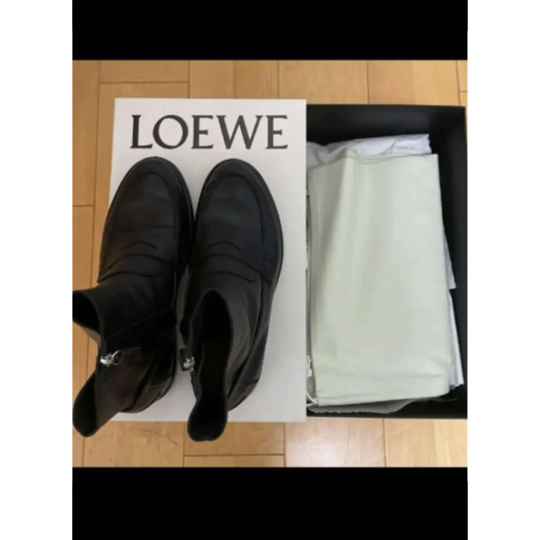 美品 LOEWE ローファー ブーツ