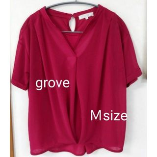 グローブ(grove)のレディース　トップス　ブラウス(シャツ/ブラウス(半袖/袖なし))