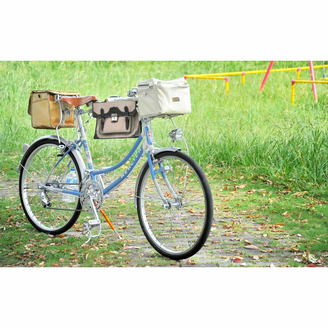 ☆お買い物ツーリング街乗りランドナー ママチャリカスタム化 ☆お買い物ツーリング街乗りランドナー ママチャリカスタム化