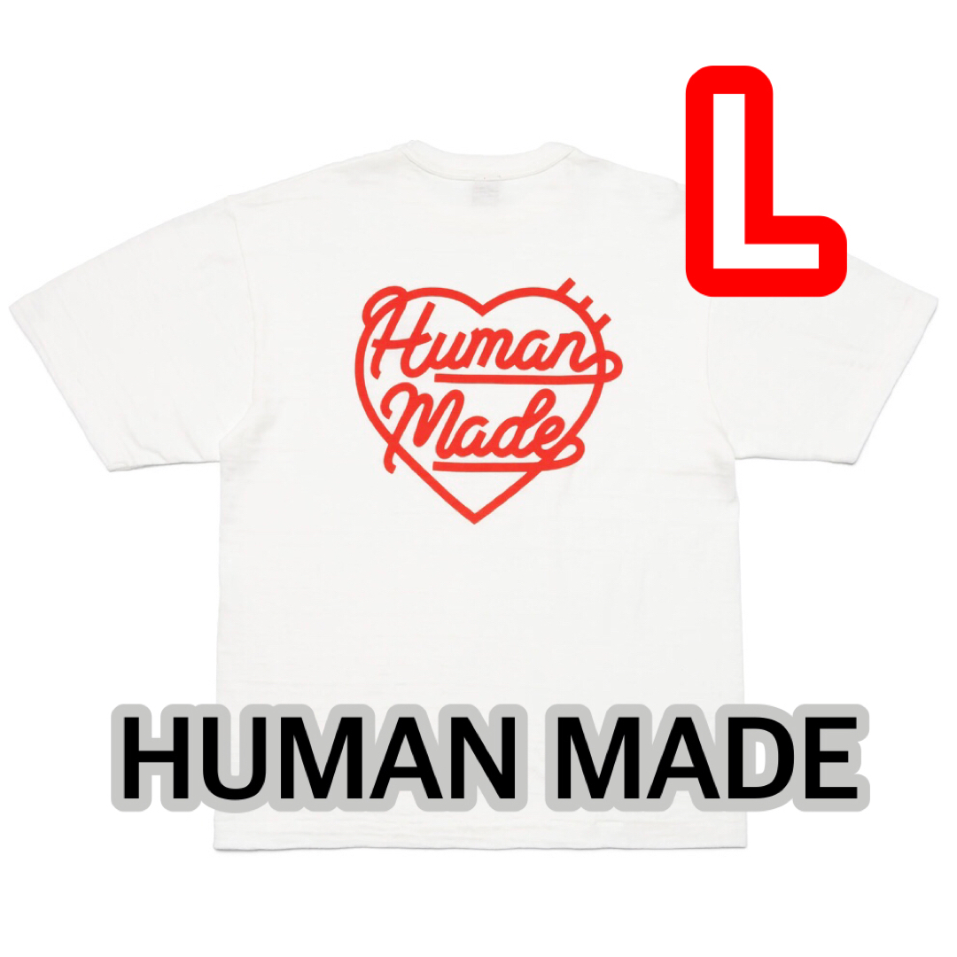 【XL】HUMANMADE HEART BADGE T-SHIRT ハート