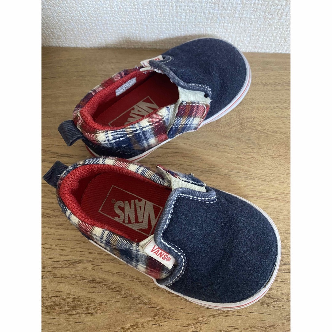 VANS(ヴァンズ)のVANS スリッポン　13cm キッズ/ベビー/マタニティのベビー靴/シューズ(~14cm)(スニーカー)の商品写真