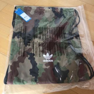 アディダス(adidas)の★新品★アディダス★迷彩★カモフラ★ナップサック★(バッグパック/リュック)