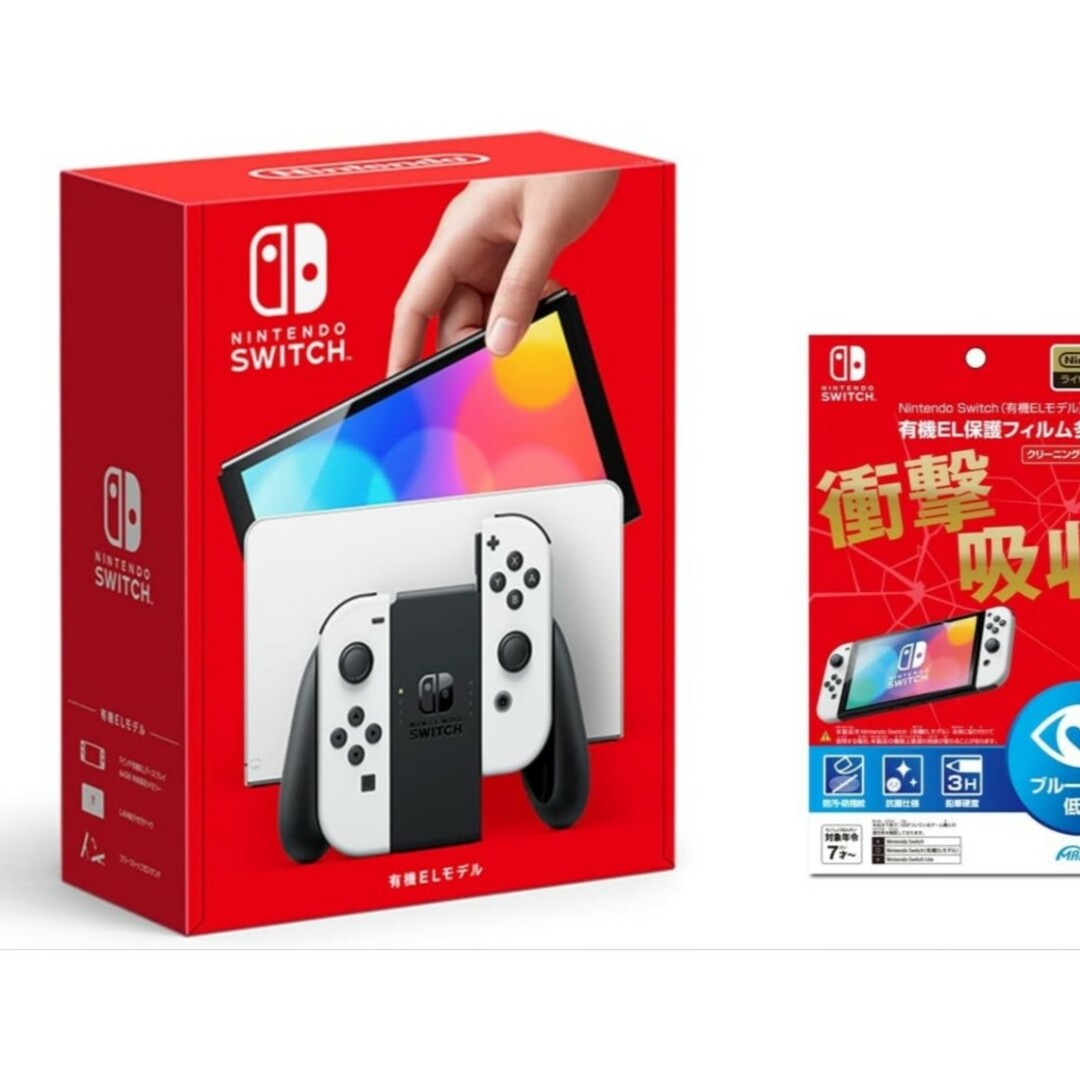 ゲームソフト/ゲーム機本体Nintendo Switch(有機ELモデル) Joy-Con(L)/(R)