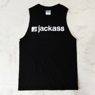 エムティーヴィー(MTV)のjackass Logo Tank top(タンクトップ)