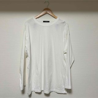 ダブルクローゼット(w closet)の【w closet】白ロングTシャツ(Tシャツ/カットソー(七分/長袖))