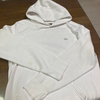 クイックシルバー(QUIKSILVER)のパーカー白　クイックシルバー(パーカー)