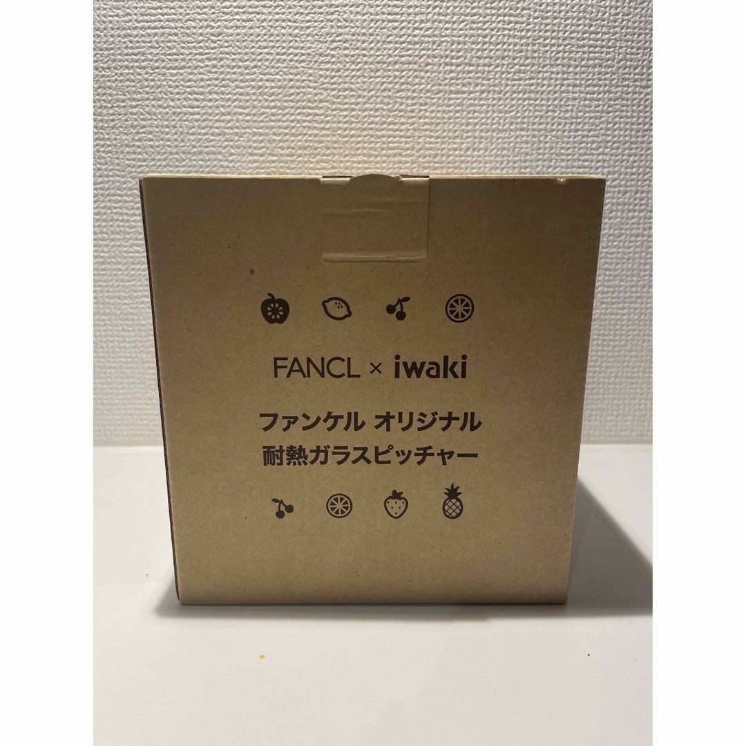 FANCL(ファンケル)のファンケル（IWAKI）オリジナル耐熱ガラスピッチャー インテリア/住まい/日用品のキッチン/食器(容器)の商品写真