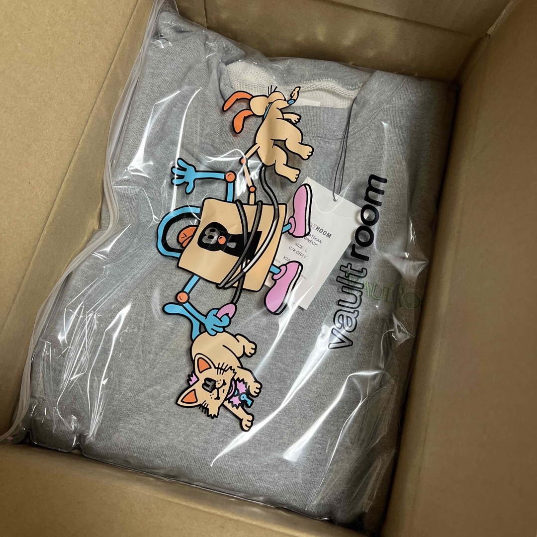 vaultroom VR × Rathian CREWNECK / GRY-www.kaitsolutions.com