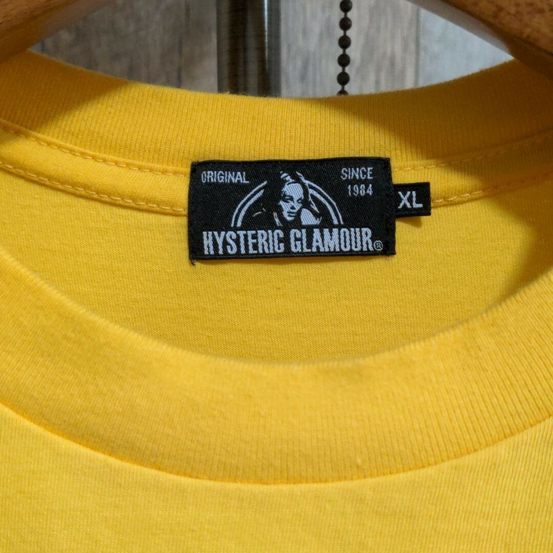 HYSTERIC GLAMOUR(ヒステリックグラマー)のHYSTERIC GLAMOUR DJ HYSTERIC Tシャツ XL メンズのトップス(Tシャツ/カットソー(半袖/袖なし))の商品写真