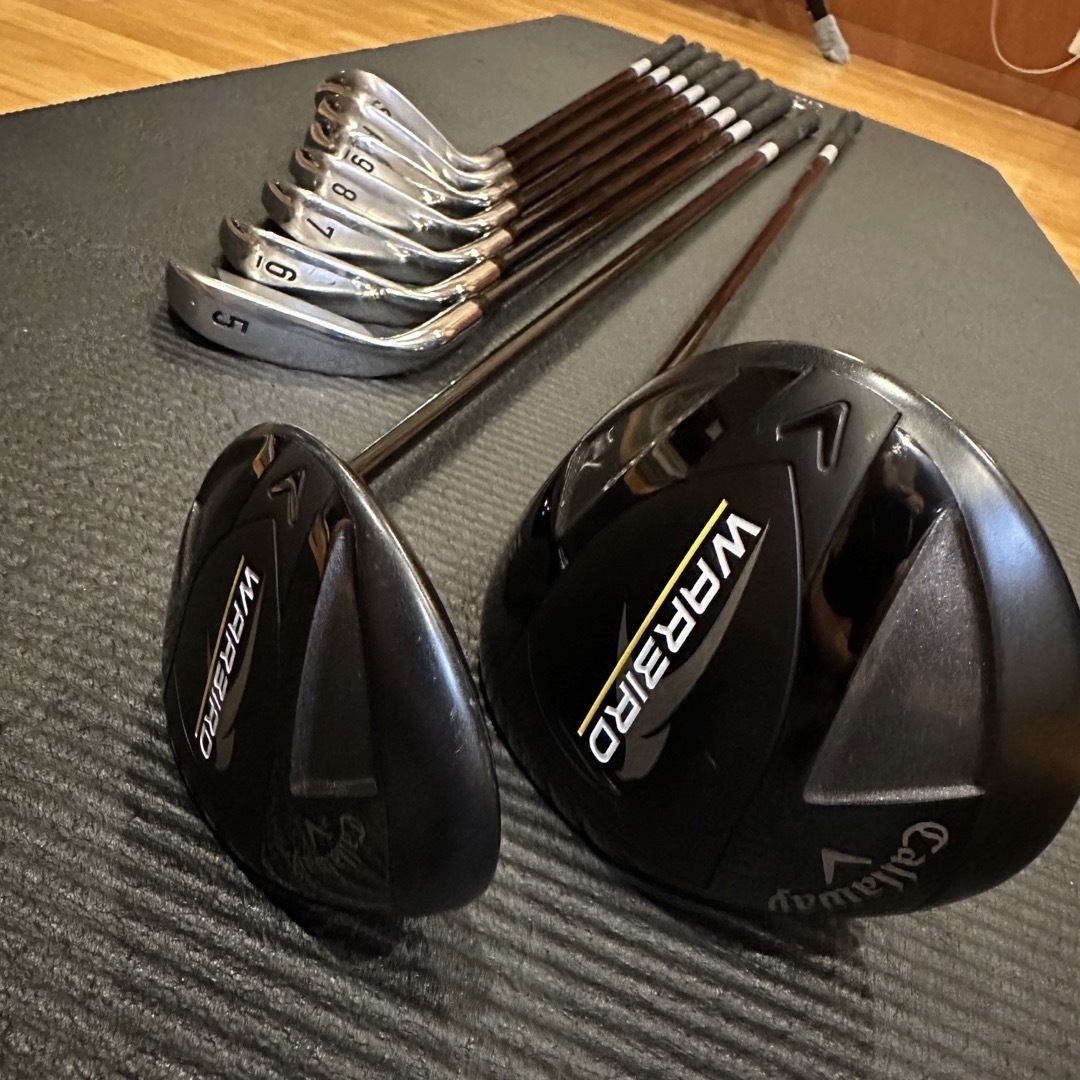 Callaway(キャロウェイ)の【成約済】キャロウェイ ウォーバード セット スポーツ/アウトドアのゴルフ(クラブ)の商品写真